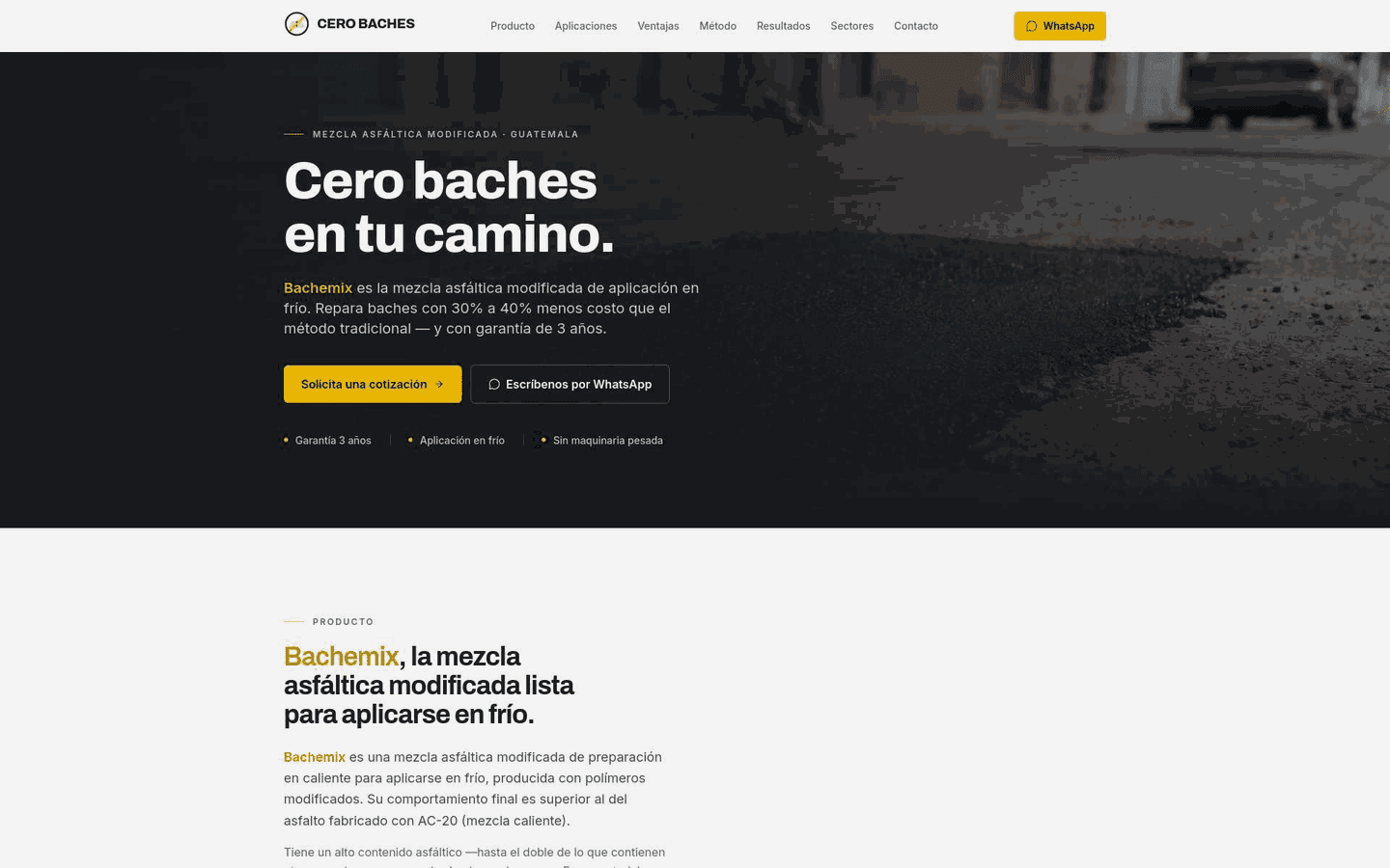 Vista previa: Cero Baches