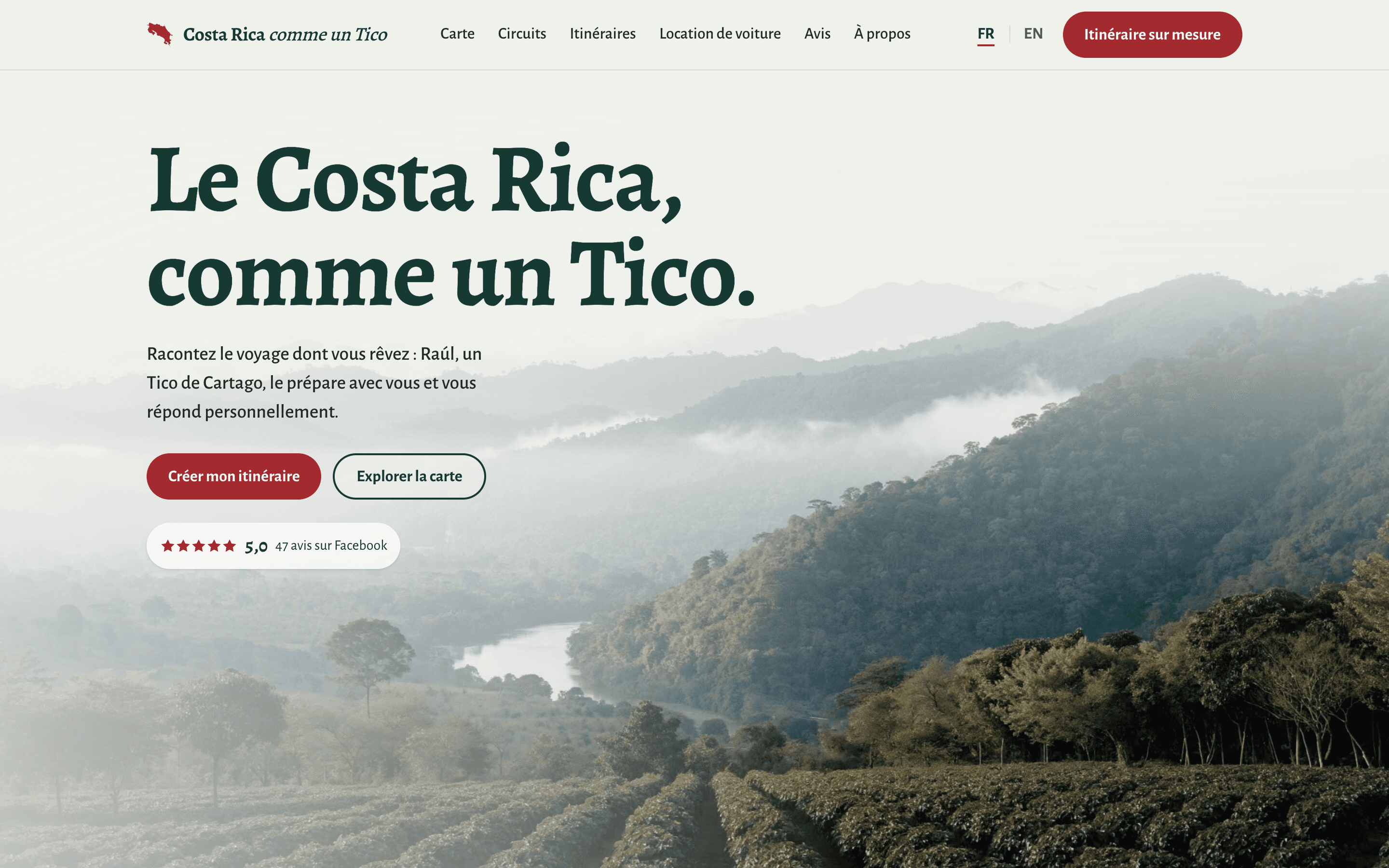 Costa Rica comme un Tico