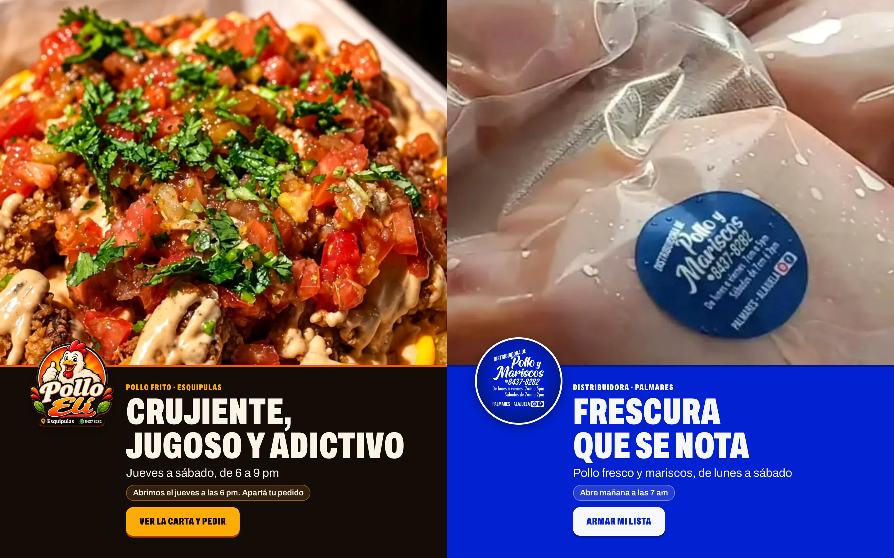 Vista previa: Pollo y Mariscos Elí