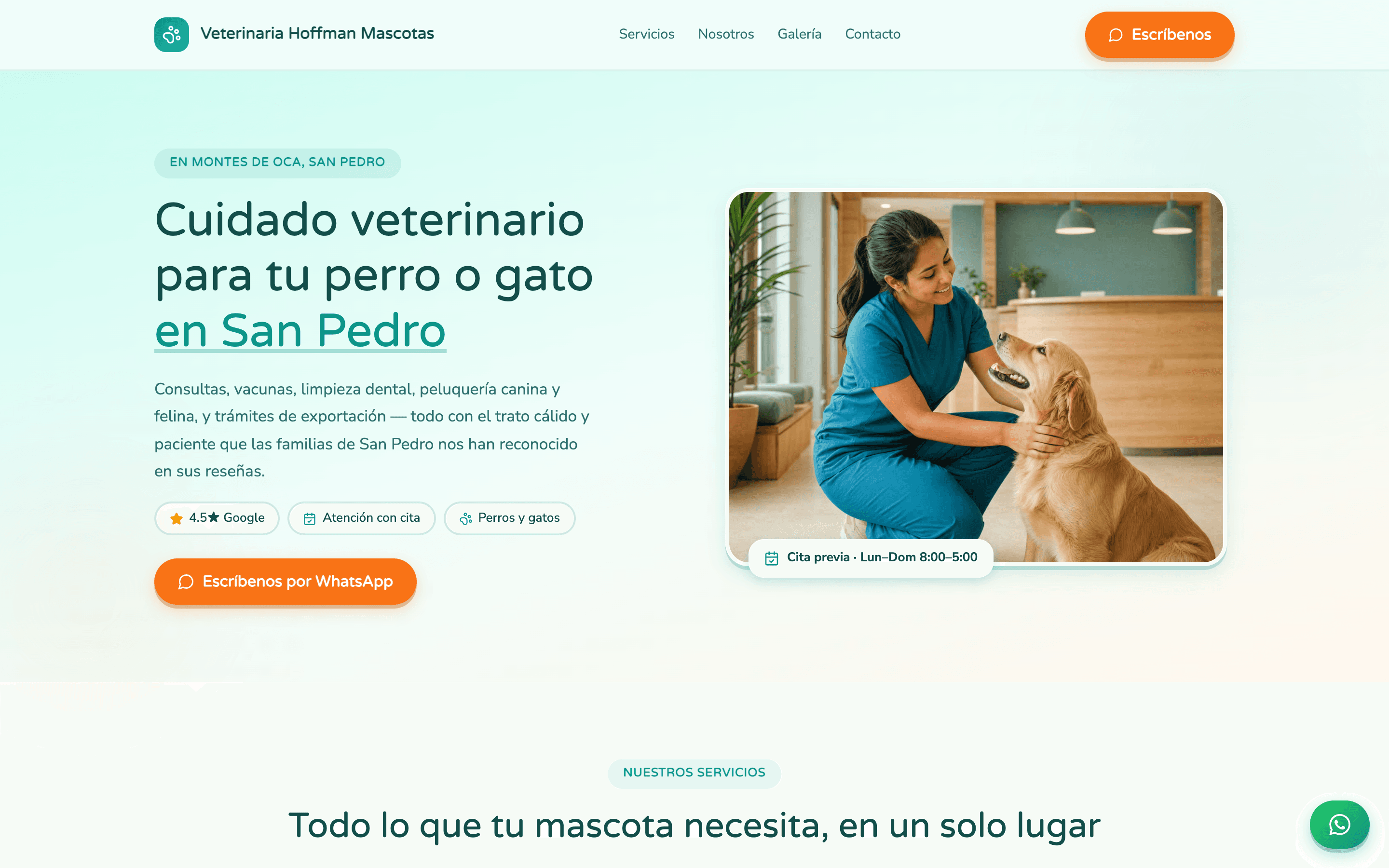 Veterinaria Hoffman Mascotas